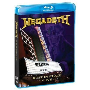 Megadeth - Rust in Peace Live  BLU-RAY